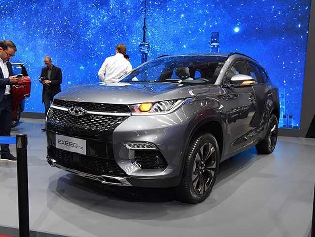 插电混动油耗1.8L 奇瑞EXEED TX将于11月初上市