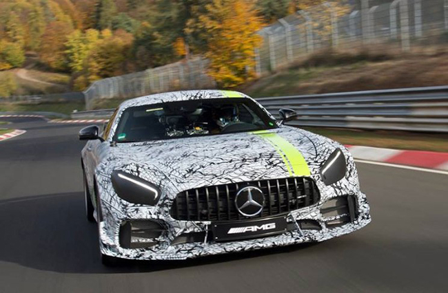 推更强型号 新款AMG GT将于洛杉矶发布 