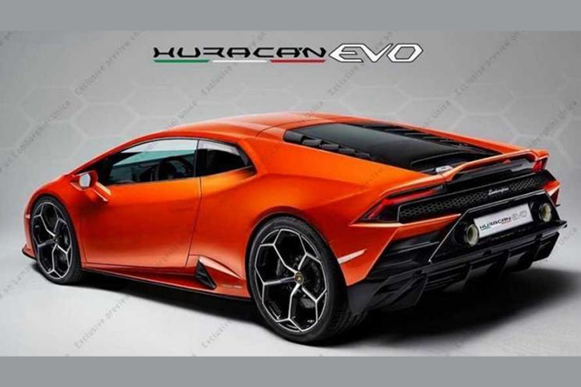 造型张扬 新款Huracán EVO官图泄露