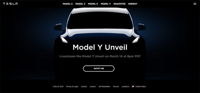  Model 3同平台 特斯拉Model Y即将发布