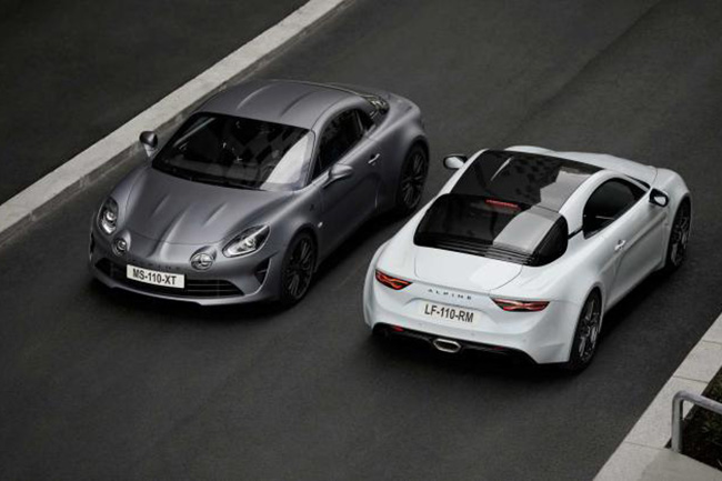 性能小幅提升 Alpine A110S官图发布